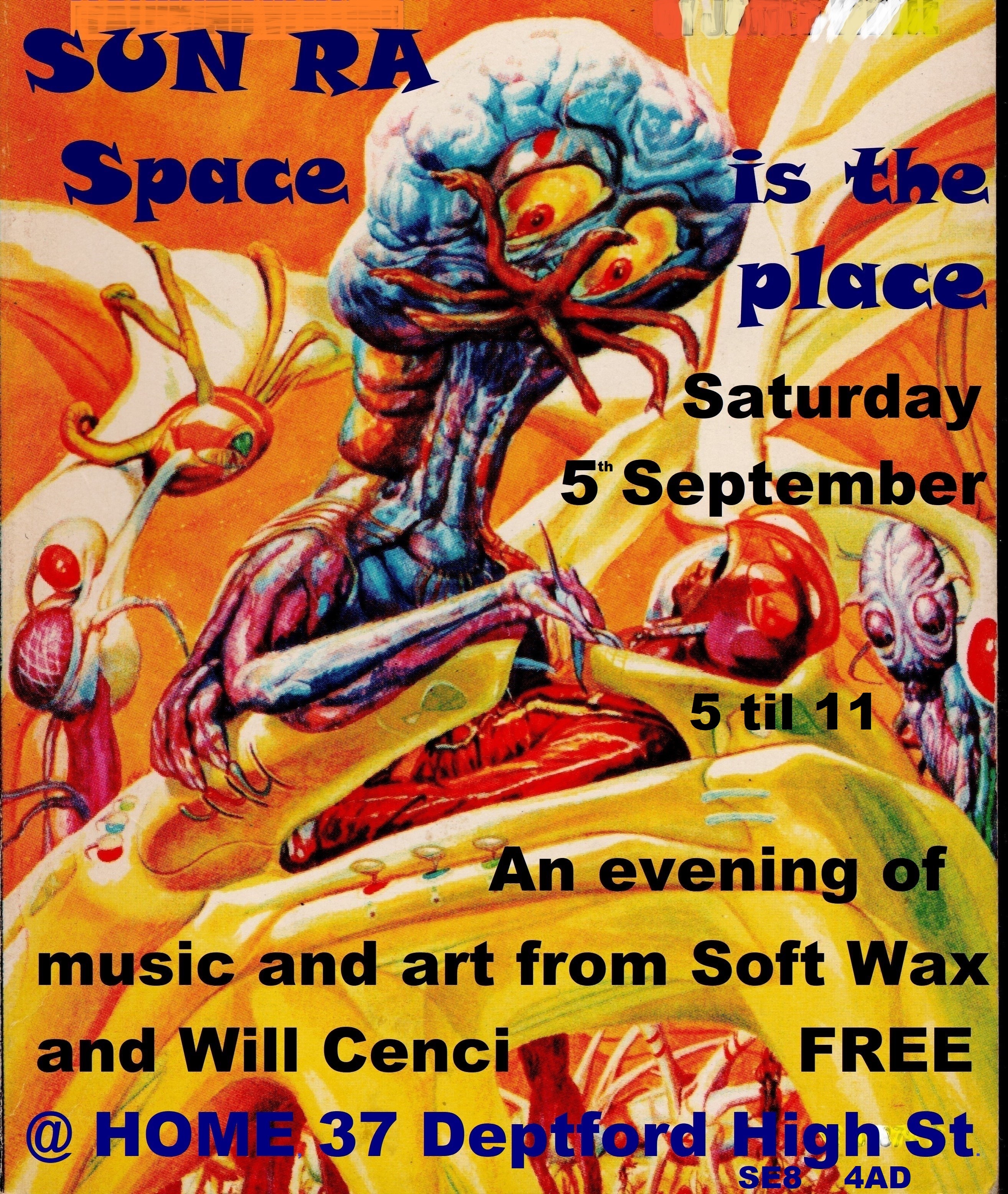 Flyer for Sun Ra: Space is the Place
