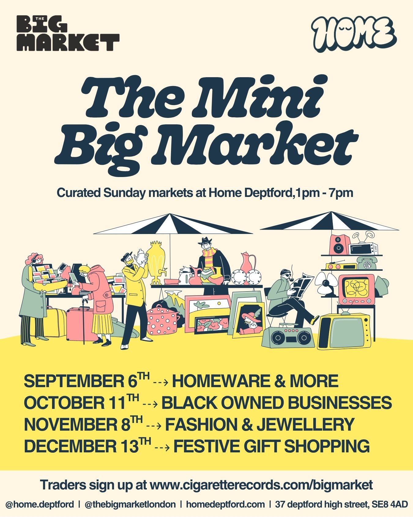 Flyer connected to The Mini Big Market: Homeware & More