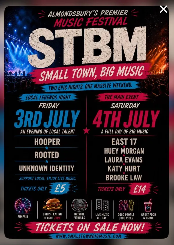 Small Town Big Music - Local Legends Night